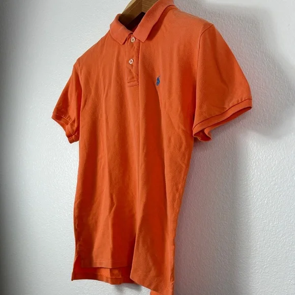 Polo by Ralph Lauren Bright Orange Polo Shirt - Picture 5 of 7